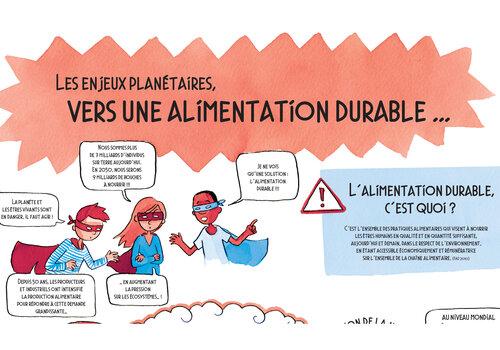 Un enjeu planétaire : l'alimentation durable