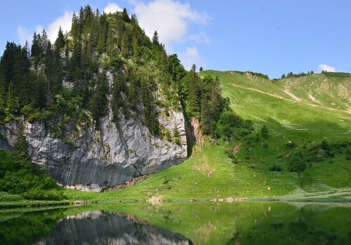 Le Lac d'Arvouin photo du lac d'Arvouin