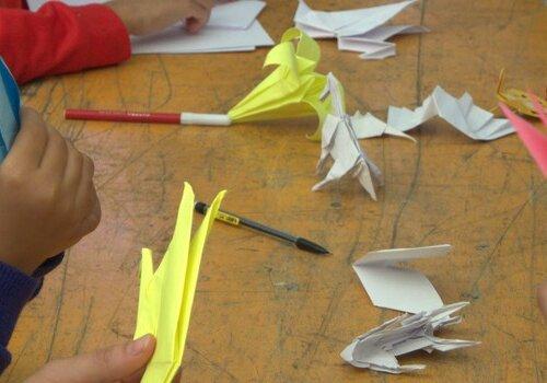 Pliages d'origami