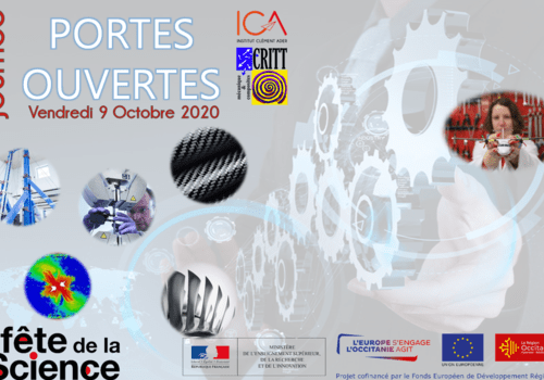 Affiche de la JPO ICA CRITT 2020 - 9 octobre 2020 Affiche de la JPO ICA CRITT 2020 - 9 octobre 2020