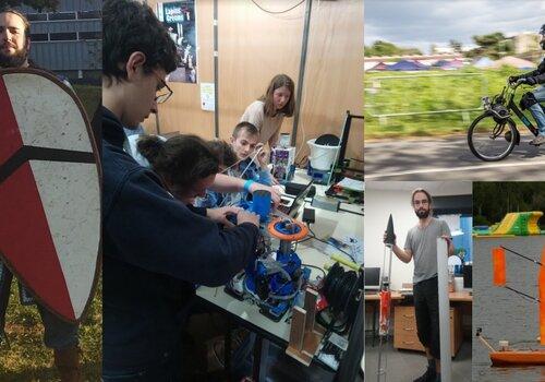 Les défis technologiques de l'ENIB Diversité des ateliers des élèves ingénieurs