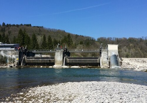 Barrage et centrale hydroélectrique de Chavaroche