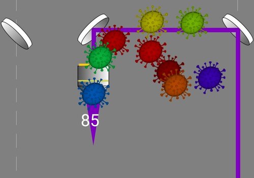 Utiliser un laser pour se débarrasser de virus