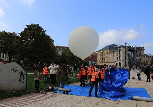 lâcher de ballon stratosphérique