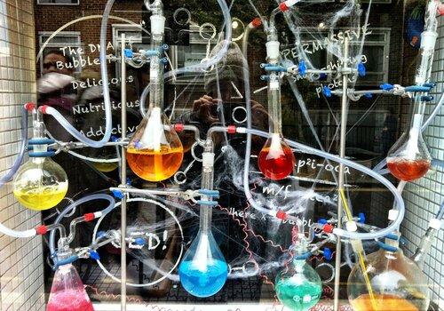 Ballons de chimie