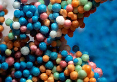 représentation 3D de la synthèse biologique