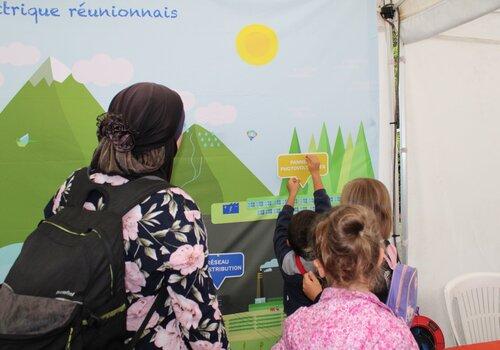 Le Stand Energie Le Paysage électrique réunionnais