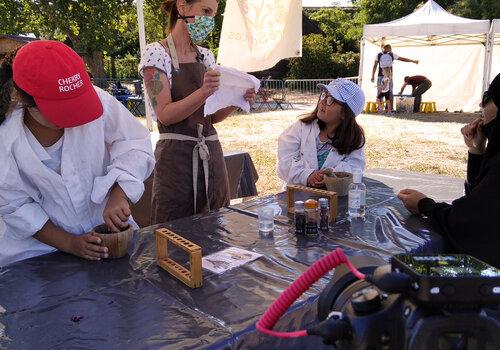 Fabriacation couleur avec Arboresciences