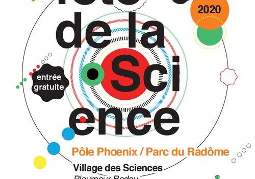 Fête de la Science Trégor 2020 Affiche Fête de la Science
