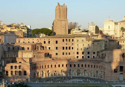 marchés de Trajan à Rome
