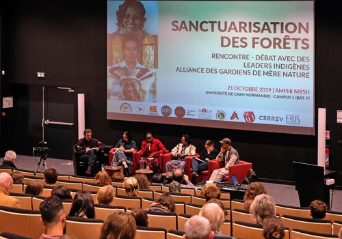rencontre-débat avec des leaders indigènes et gardiens de la nature
