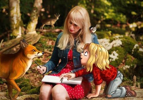 Miss Prickly, illustratrice de BD jeunesse Miss Prickly et son univers