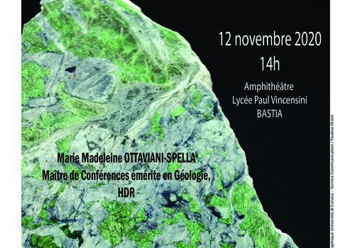 Affiche de la conférence de Marie Madeleine OTTAVIANI-SPELLA Affiche de la conférence de Marie Madeleine OTTAVIANI-SPELLA