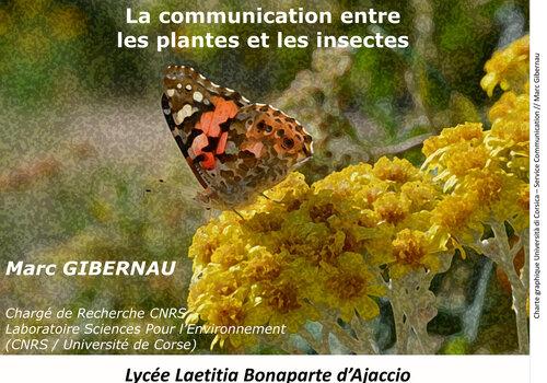 Affiche de la conférence de Marc Gibernau Affiche de la conférence de Marc Gibernau