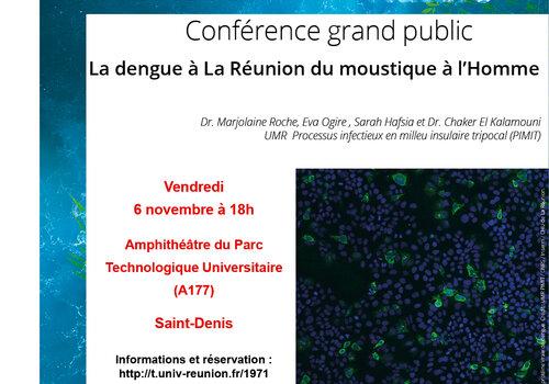 Affiche de la conférence Affiche présentant la conférence