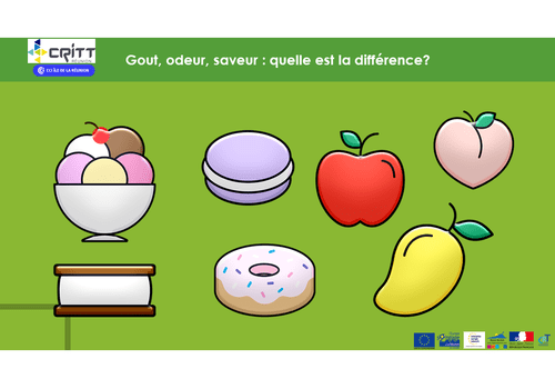 Faire la différence entre goût, saveur et odeur Faire la différence entre goût, saveur et odeur