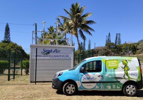 Station de mesure de la qualité de l'air de l'Anse Vata