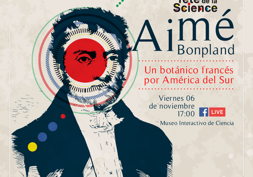 Affiche conversatorio "Aimé Bonpland: Un botánico francés por América del Sur" Affiche conversatorio "Aimé Bonpland: Un botánico francés por América del Sur"