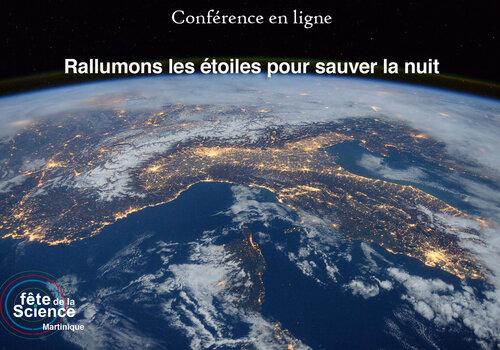 affiche webinaire pollution lumineuse