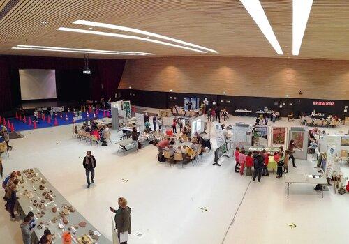 Village des Sciences 2020 de Rodez vu d'en haut