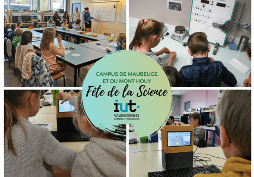 Avec l’IUT, fêtez les sciences et techniques en Sciences de l'ingénieur, maintenance, développement durable !