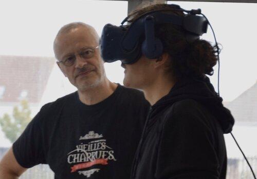 Casque VR La réalité virtuelle