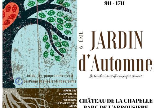 Affiche provisoire de Jardin d'Automne/Fête de la science