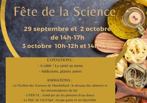 fête de la science édition 2021 mjc le val d'ajol fête de la science édition 2021