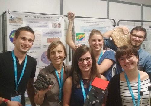 Les mystères de la Terre se dévoilent ! Les scienitifques répondent à vos questions sur le stand Géoazur