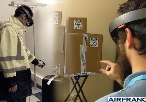 Réalité augmentée : test d'application au fret AF Réalité augmentée : test d'application au fret AF