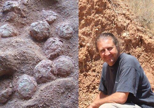 Yves DUTOUR & des œufs de dinosaures au centre ville d’Aix-en-Provence !