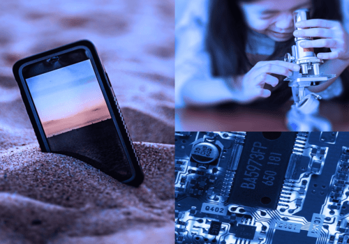 du sable aux micro composants du téléphone du sable aux micro composants du téléphone