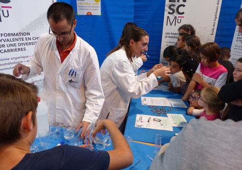 Stand au Village des sciences de Mulhouse