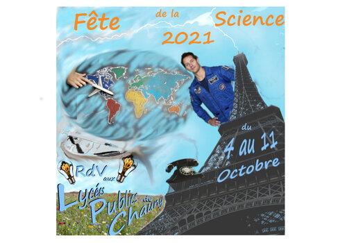 Rendez-vous aux lycées publics de Chauny pour la Fête de la Science 2021!