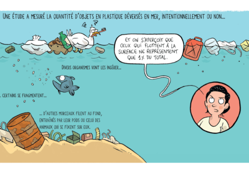 Disparition des matières plastiques en mer