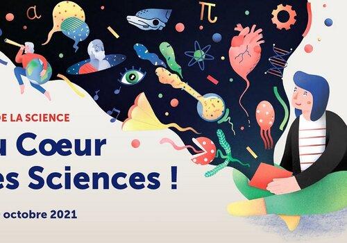 Affiche Fête de la Science 2021 Sorbonne Université