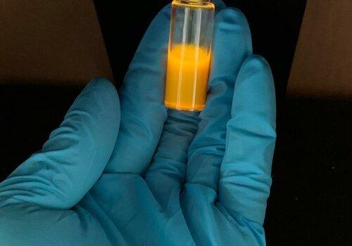 Composé émissif synthétisé dans nos laboratoires