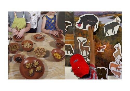 Ateliers du parcours Découvre ce que mangeaient nos ancêtres Ateliers du parcours Découvre ce que mangeaient nos ancêtres