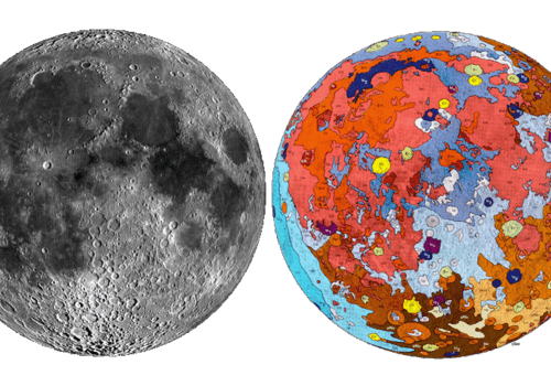 La Lune et ses roches La Lune et les types de roches