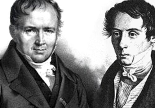 Denis Poisson et Augustin Fresnel