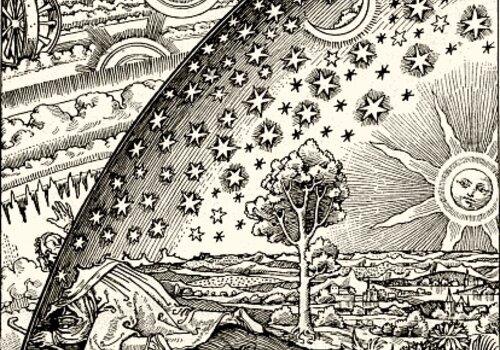 Un missionnaire du Moyen Âge raconte qu'il avait trouvé le point où le ciel et la Terre se touchent