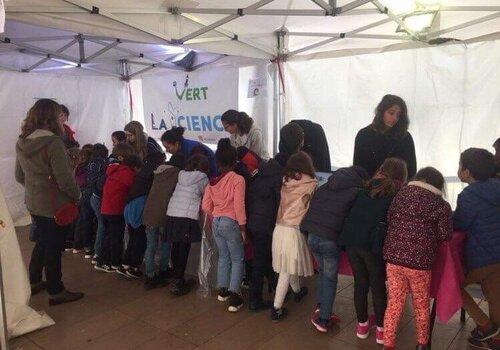 L'équipe Vert La Science de 2019 à la Fête de la Science.