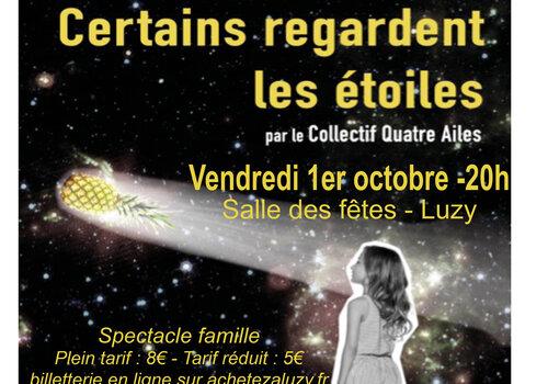 Affiche "Certains regardent les étoiles"