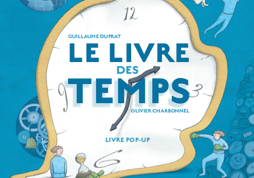 Livre des temps"chez Saltimbanque Couverture de l'ouvrage de Guillaume Duprat