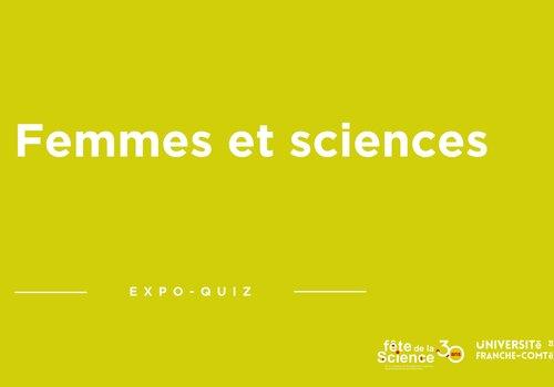Femmes et sciences Femmes et sciences