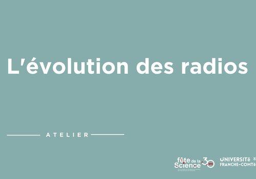L'évolution des radios L'évolution des radios
