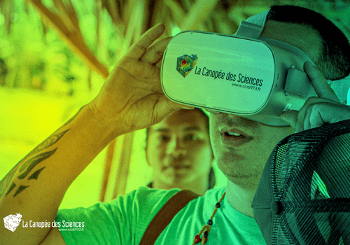 Une expérience de réalité virtuelle avec la Canopée des Sciences Testez la découverte de la Guyane et ses fleuves en réalité virtuelle