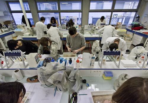 Visite des laboratoires Visite des laboratoires