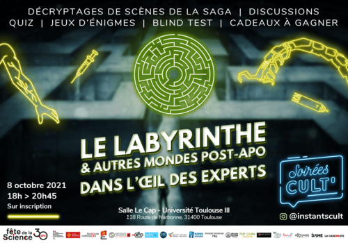 Soirée Cult’ : La saga Labyrinthe et autres mondes post-apo dans l’œil des experts