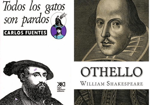 Couvertures des ouvrages : Todos los gatos son pardos et Othello